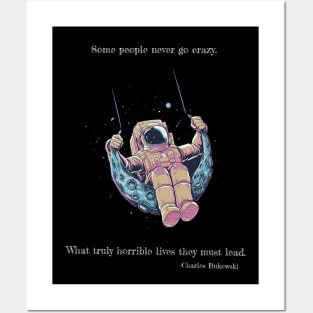 Crazy astronaut Posters and Art